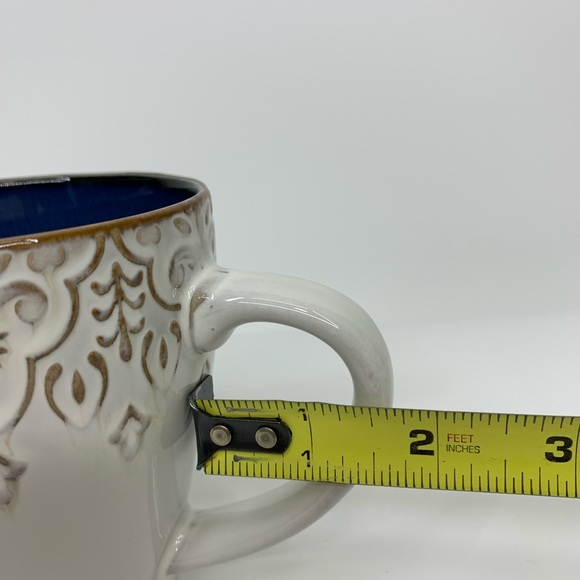 American Atelier Granada Set Of Four Stoneware Mugs Glazed Ceramic - Picture 15 of 16